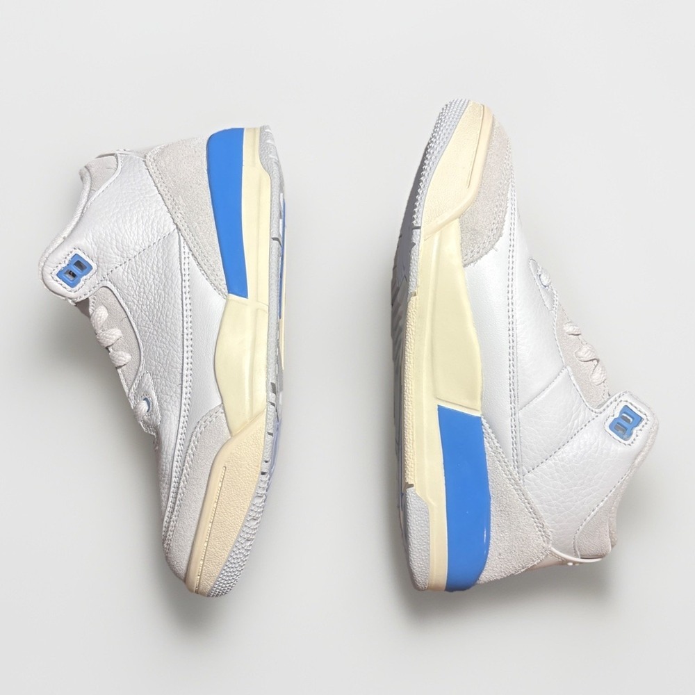 Little Kid's Jordan 3 Retro "Lucky Shorts" Summit Wht/Blue (DM0966 101) 1.5 Y - Picture 7 of 9